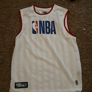 White nba jersey
